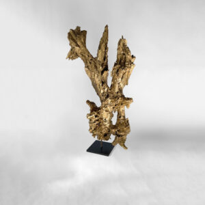 Holzskulptur - Golden Nugget